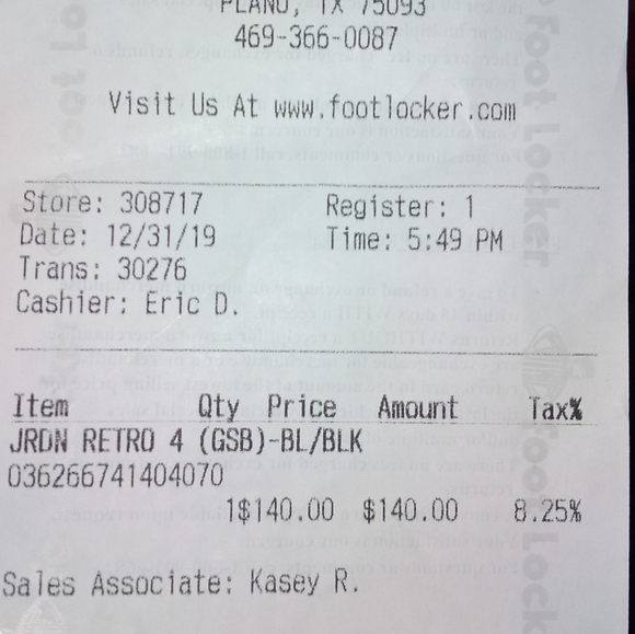 Jordan 4 Winterized 7y - Picture 7 of 10